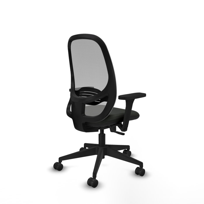 PIQUERAS Y CRESPO Silla de oficina Cilanco con Mecanismo Sincro, Malla Gris y Tela Negra PIQUERAS Y CRESPO Silla de oficina Cilanco con Mecanismo Sincro, Malla Gris y Tela Negra