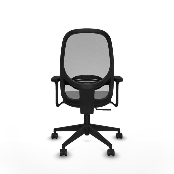 PIQUERAS Y CRESPO Silla de oficina Cilanco con Mecanismo Sincro, Malla Gris y Tela Negra PIQUERAS Y CRESPO Silla de oficina Cilanco con Mecanismo Sincro, Malla Gris y Tela Negra