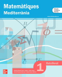 MC GRAW HILL INTERAMERICANA, Matemàtiques 1r Batxillerat Mediterrània - MC GRAW HILL INTERAMERICANA