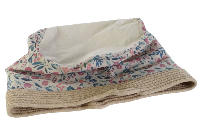 DKD Home Decor Cesta Algodón Poliéster 35x35x38 Natural DKD Home Decor Cesta Algodón Poliéster 35x35x38 Natural