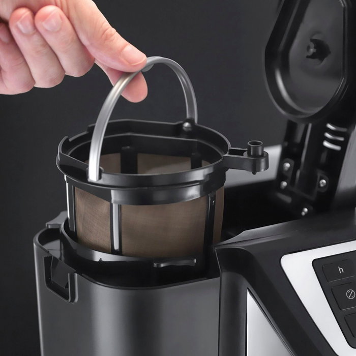 Russell Hobbs Victory Grind & Brew 22000-56 con Molinillo y Jarra de Vidrio Russell Hobbs Victory Grind & Brew 22000-56 con Molinillo y Jarra de Vidrio