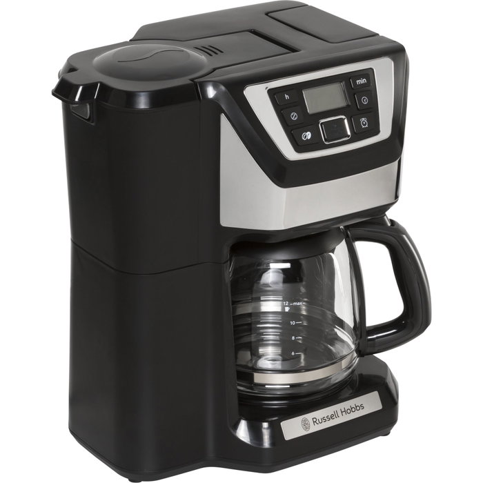 Russell Hobbs Victory Grind & Brew 22000-56 con Molinillo y Jarra de Vidrio Russell Hobbs Victory Grind & Brew 22000-56 con Molinillo y Jarra de Vidrio