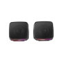 Mars Gaming MS-PRO Altavoces 2.0 con Iluminación RGB Flow Negro