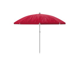 Sombrilla Polyester Acero Color Rojo 160 cm Jardín Playa MARBUENO SUMMER 10101RJ