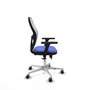 PIQUERAS Y CRESPO Silla de oficina Jorquera Azul claro y Blanco