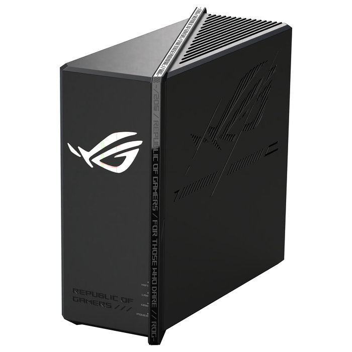 ASUS ROG STRIX GS-BE18000 Router Wi-Fi 7 Tribanda (2.4/5/6 GHz), 7 Puertos Gigabit, VPN, MU-MIMO, Negro