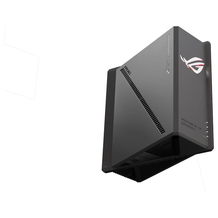 ASUS ROG STRIX GS-BE18000 Router Wi-Fi 7 Tribanda (2.4/5/6 GHz), 7 Puertos Gigabit, VPN, MU-MIMO, Negro