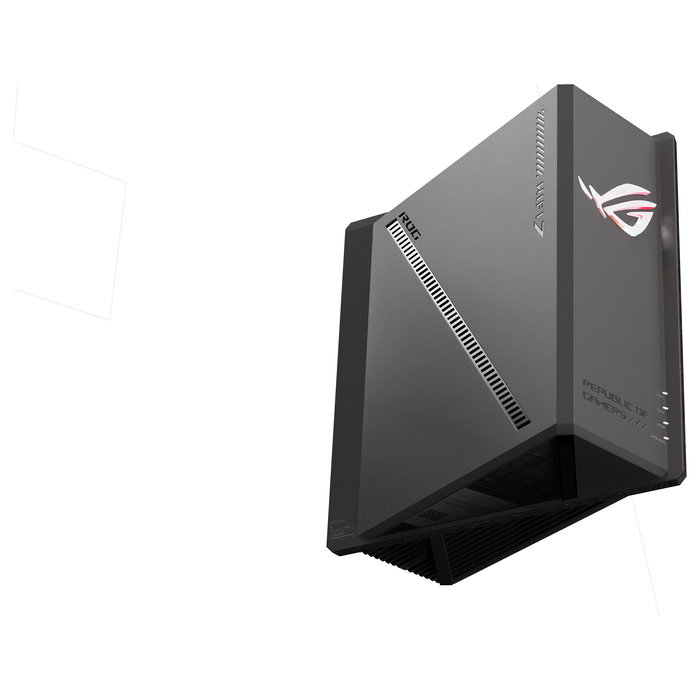ASUS ROG STRIX GS-BE18000 Router Wi-Fi 7 Tribanda (2.4/5/6 GHz), 7 Puertos Gigabit, VPN, MU-MIMO, Negro