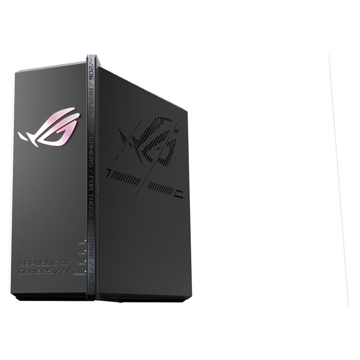ASUS ROG STRIX GS-BE18000 Router Wi-Fi 7 Tribanda (2.4/5/6 GHz), 7 Puertos Gigabit, VPN, MU-MIMO, Negro