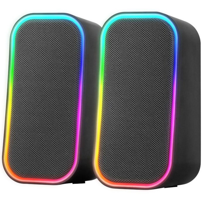 Mars Gaming MS-OM Altavoces 20W Bluetooth RGB Negro