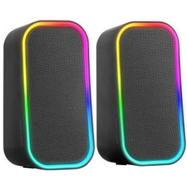 Mars Gaming MS-OM Altavoces 20W Bluetooth RGB Negro