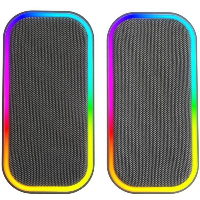 Mars Gaming MS-OM Altavoces 20W Bluetooth RGB Negro