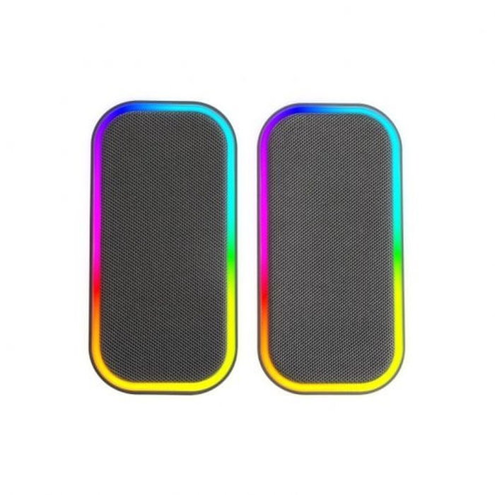 Mars Gaming MS-OM Altavoces 20W Bluetooth RGB Negro