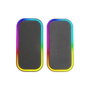 Mars Gaming MS-OM Altavoces 20W Bluetooth RGB Negro