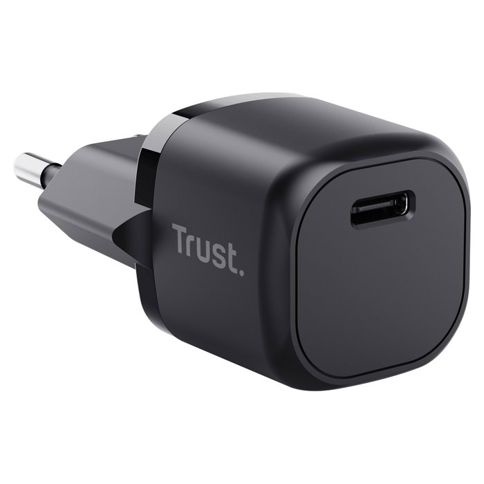 Trust Maxo Cargador USB-C 20 W Negro Compacto PD/PPS