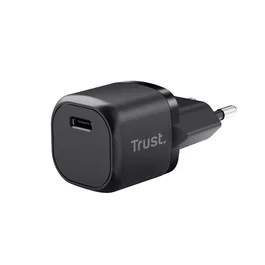 Trust Cargador de pared 25205 USB-C 20W compatible con PD y PPS 3A negro