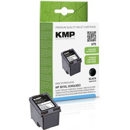KMP H75 Cartucho de tinta negra compatible con HP CH563EE