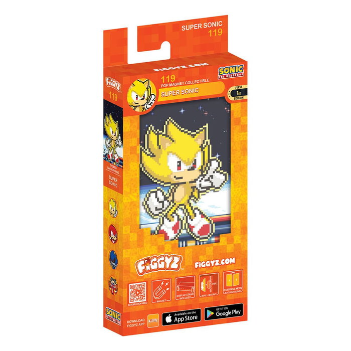 FiGGYZ Super Sonic (Modern) Figura Coleccionable Magnética 11 cm