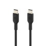 Belkin CAB003BT2MBK Cable USB 2 m USB-C a USB-A Negro
