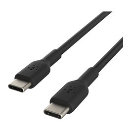 Belkin CAB003BT2MBK Cable USB-C a USB-C Negro 2m PVC - Plug and Play