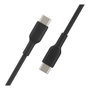Belkin Cable USB-C a USB-C CAB003BT2MBK Negro 2 m