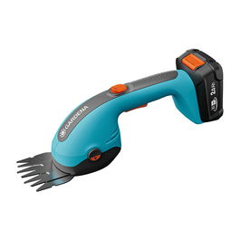 GARDENA PowerCut 20/18V P4A Akku-Grasschere, mit Strauchmesser, Li-Ion 2.0Ah Akku, POWER FOR ALL ALLIANCE, trkis/grau