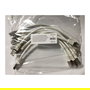 EQUIP 645613 Cable de Red Cat6A S/FTP 0.25m Blanco - Pack 10 Unidades