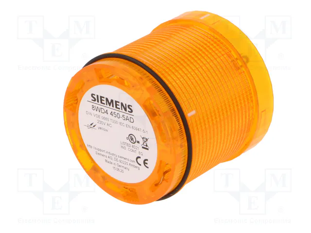 SIEMENS 8WD4450-5AD Señalizador Luminoso LED Amarillo SIEMENS 8WD4450-5AD Señalizador Luminoso LED Amarillo