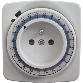 Chacon Programador Mecánico Cuadrado Para Ahorro Energético Automático de Dispositivos 3500W