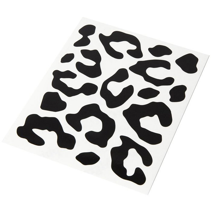 Bookman Kit de Pegatinas Reflectantes Leopardo Negro