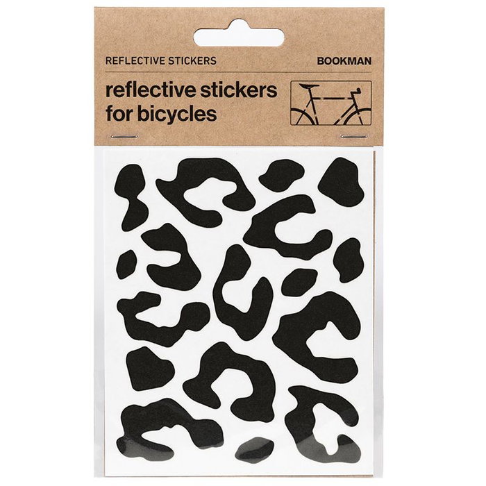 Bookman Kit de Pegatinas Reflectantes Leopardo Negro