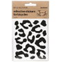 Bookman Kit de Pegatinas Reflectantes Leopardo Negro
