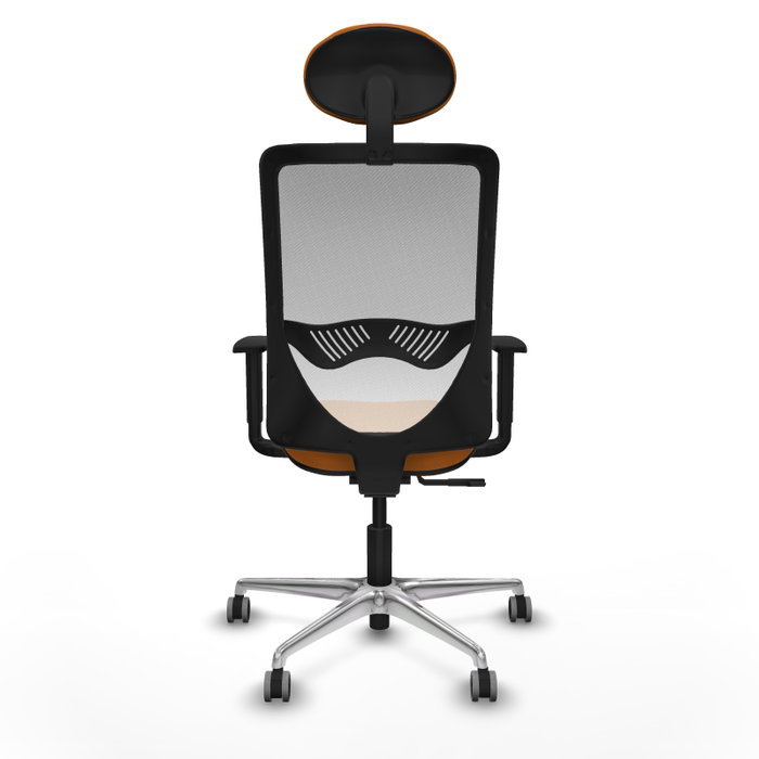 PIQUERAS Y CRESPO Silla de oficina Zulema con Mecanismo Sincro, Naranja y Blanco PIQUERAS Y CRESPO Silla de oficina Zulema con Mecanismo Sincro, Naranja y Blanco
