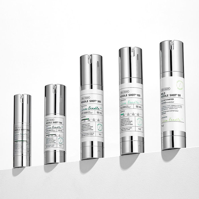 Vt Cosmetics Serum Facial VT Reedle Shot 100 con Microagujas - Ácido Hialurónico, Centella Asiática y Propolis para Hidratación Profunda y Piel Sensible - 30 ml