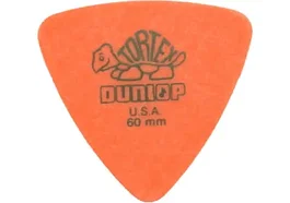 Dunlop Pack 6 Unidades Tortex / Triangle Púas de Guitarra 0,60mm