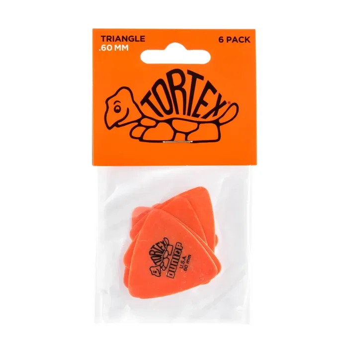 Dunlop Tortex Triangle 0,60 mm (pack de 6) Dunlop Tortex Triangle 0,60 mm (pack de 6)