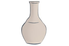 DKD Home Decor Jarrón de Terracota Pintado a Mano Crudo 31x18x6 cm