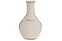 DKD Home Decor Jarrón de Terracota Pintado a Mano Crudo 31x18x6 cm