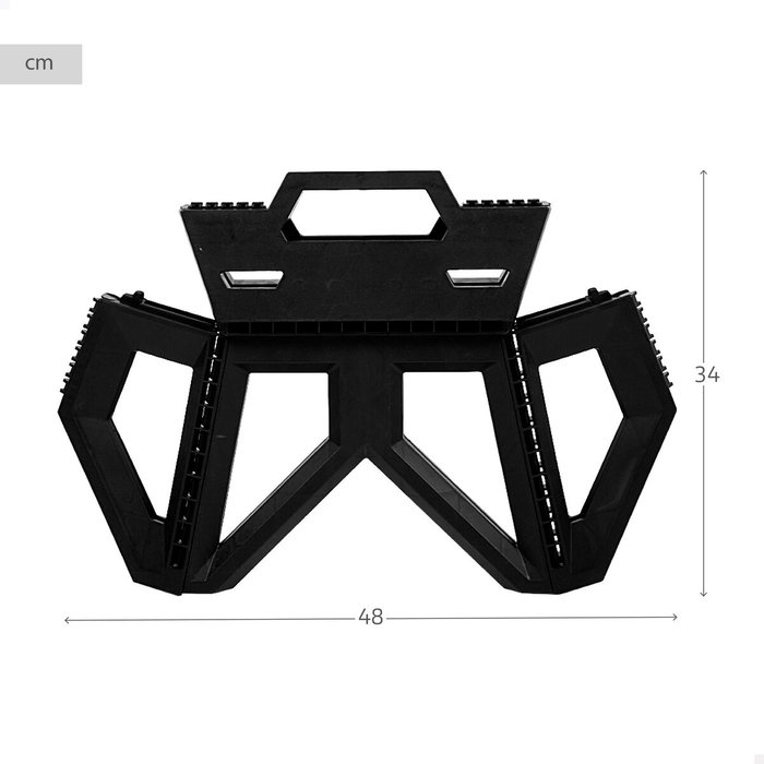 Taburete Plegable Aktive 34 X 23 X 27 CM (6 Unidades)