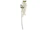 DKD Home Decor Rama Poliéster PE Blanco y Verde 30x30x121 cm