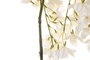DKD Home Decor Rama Poliéster PE Blanco y Verde 30x30x121 cm