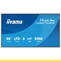 IIYAMA LH8675UHS-B2AG 217cm (85.6") 4K UHD LCD 3840x2160 16:9 3xHDMI+DP+2xUSB 24/7