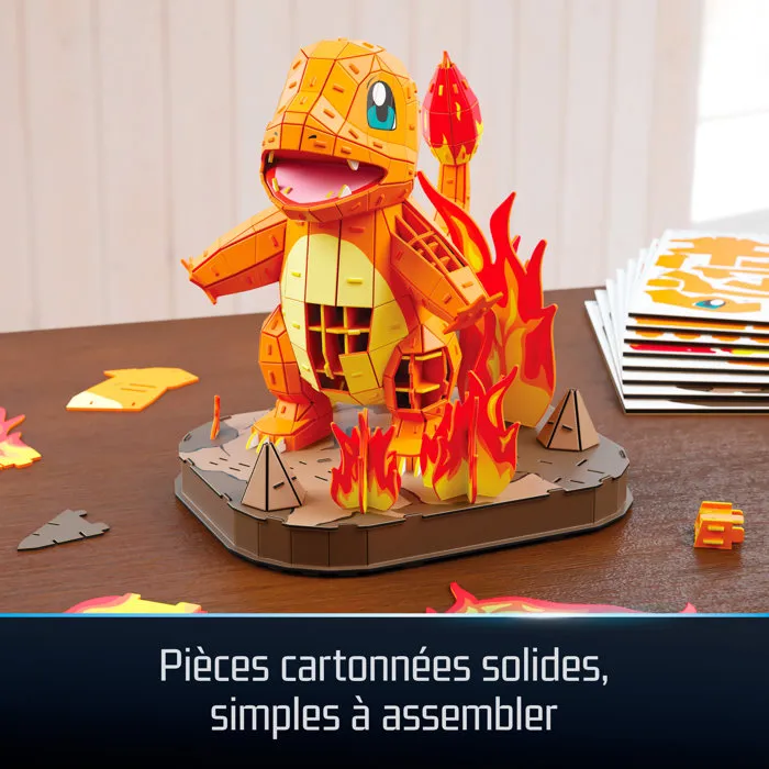SPIN MASTER Puzzle 4D Pokémon Charmander 241 piezas