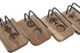 DKD Home Decor Soporte Incienso Indio Palo Santo Arbol de la Vida Elefante Ohm Marron Negro Mango Hierro 9 x 7 x 13 cm (8 Unidades)