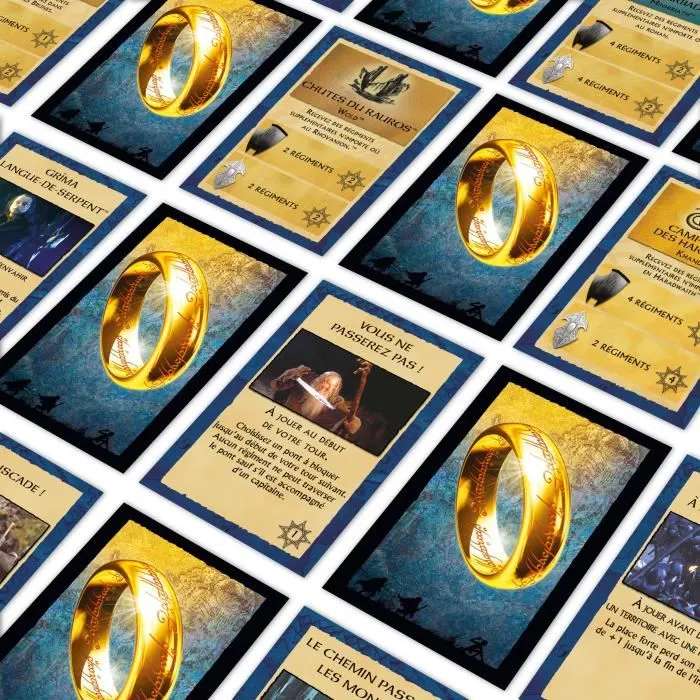 Winning Moves Arriesga El Señor de los Anillos AUC1700912571414, Juego de Mesa de Movimientos Ganadores para Conquistar Territorios en la Tierra Media