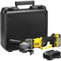 STANLEY FATMAX V20 Amoladora 125 mm, Litio 18V, 1 Batería 4Ah SFMCG400M1K-QW