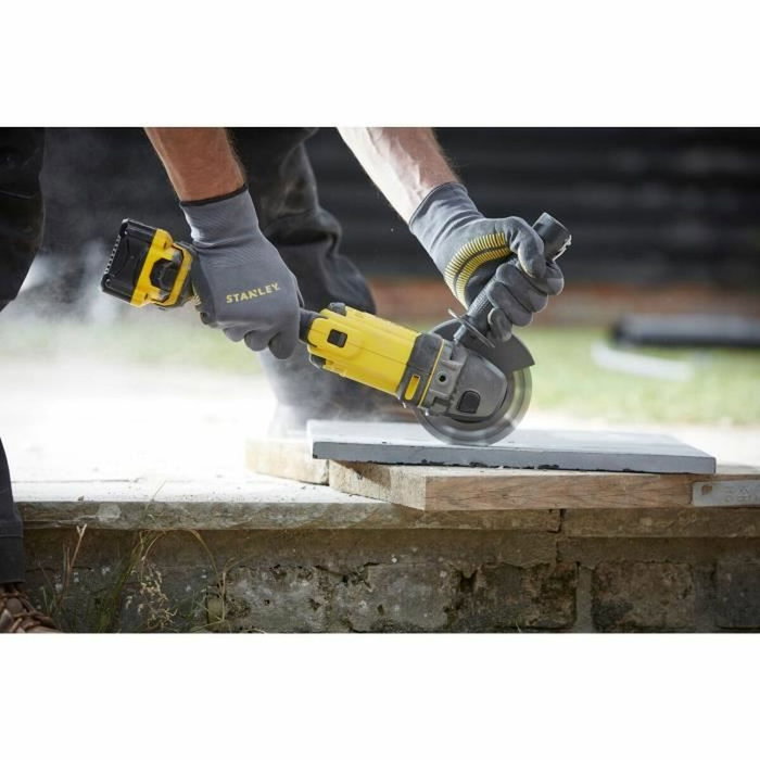 Stanley Fatmax Amoladora V20 SFMCG400M1K-QW de 125 mm con batería de 4Ah