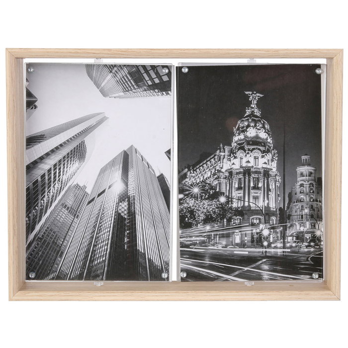 Home Deco Factory Marco Fotos Giratorio para 4 Fotos 10x15 cm Home Deco Factory Marco Fotos Giratorio para 4 Fotos 10x15 cm