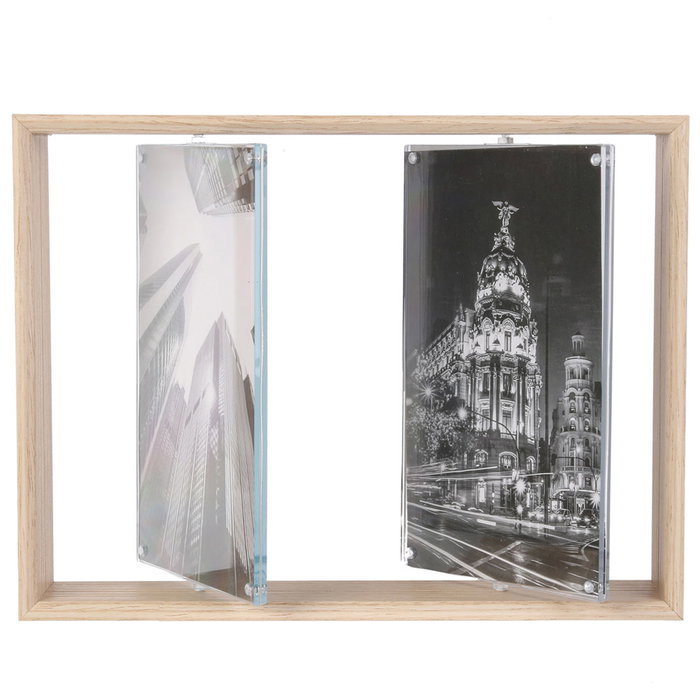 Home Deco Factory Marco Fotos Giratorio para 4 Fotos 10x15 cm Home Deco Factory Marco Fotos Giratorio para 4 Fotos 10x15 cm