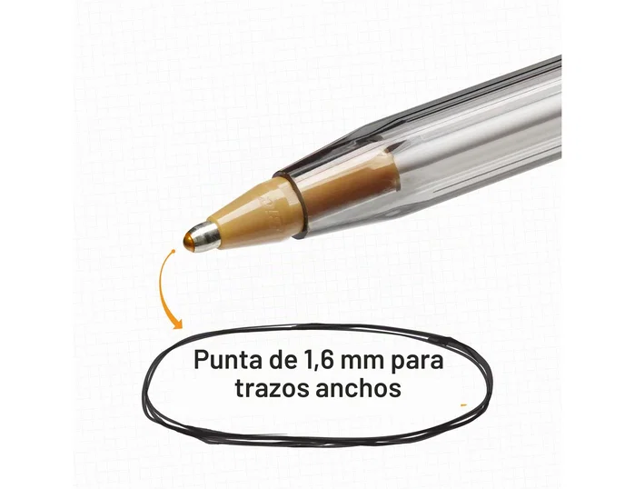 Bic Cristal Fun Rosa Caja de 20 Unidades
